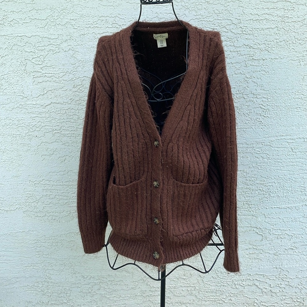 Jessica Simpson Chunky Button Up Cardigan